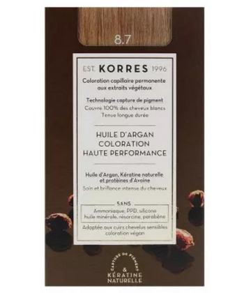 Korres Coloration Permanente Huile d'Argan