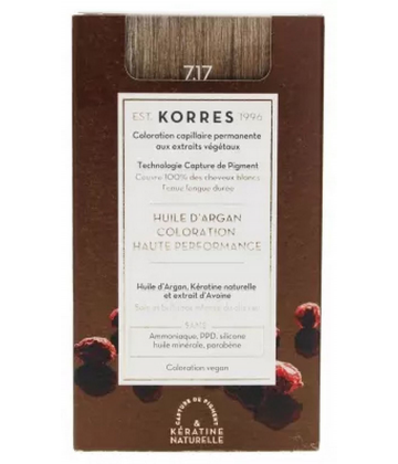 Korres Coloration Permanente Huile d'Argan