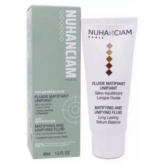 Nuhanciam Fluide Matifiant Unifiant Anti-Imperfections 40 ml