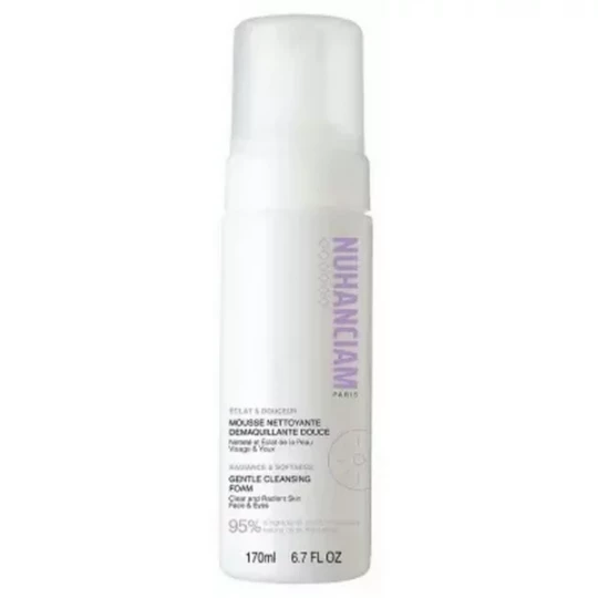 Nuhanciam Mousse Nettoyante Démaquillante Douce Eclat et Douceur 170 ml