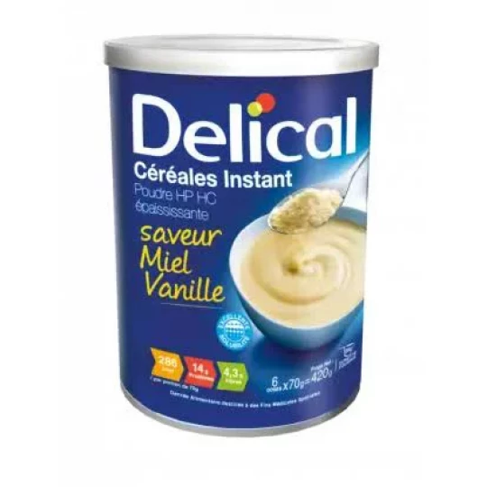 Delical Céréales Instant Poudre Épaississante 420 g