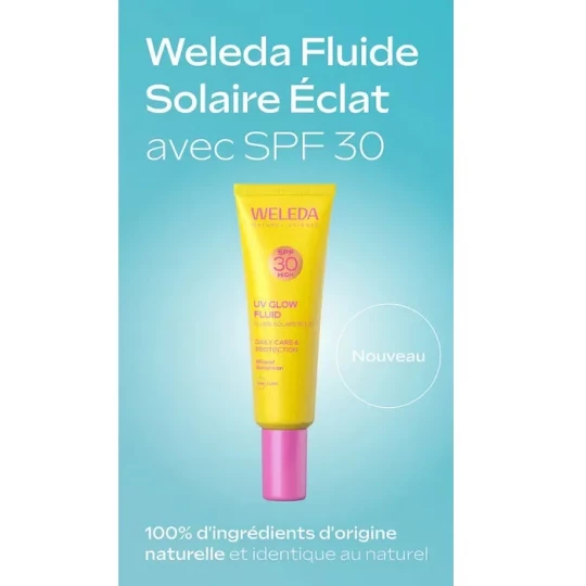 Weleda Fluide Solaire Éclat SPF30 Tube 30 ml - image 3