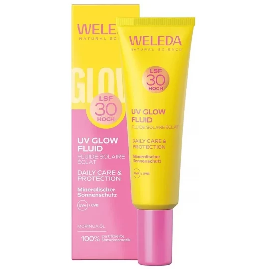 Weleda Fluide Solaire Éclat SPF30 Tube 30 ml