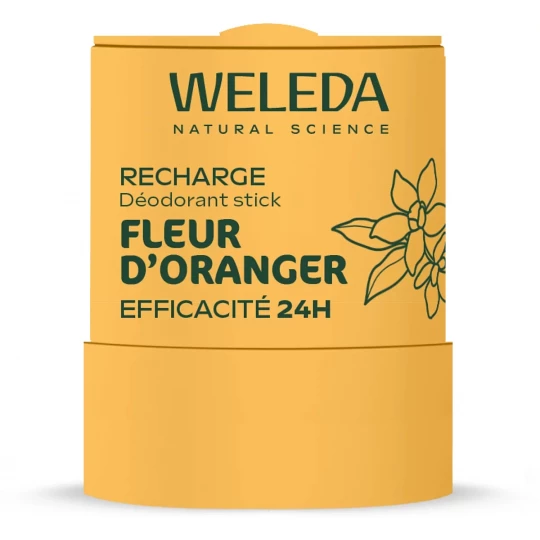 Weleda Recharge Déodorant Stick Fleur d'Oranger 50 g