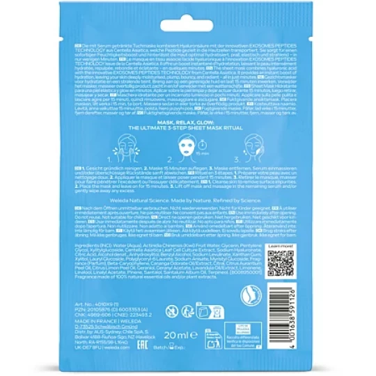 Weleda Exo Boost Hydrobounce Masque en Tissu 20 ml - image 2