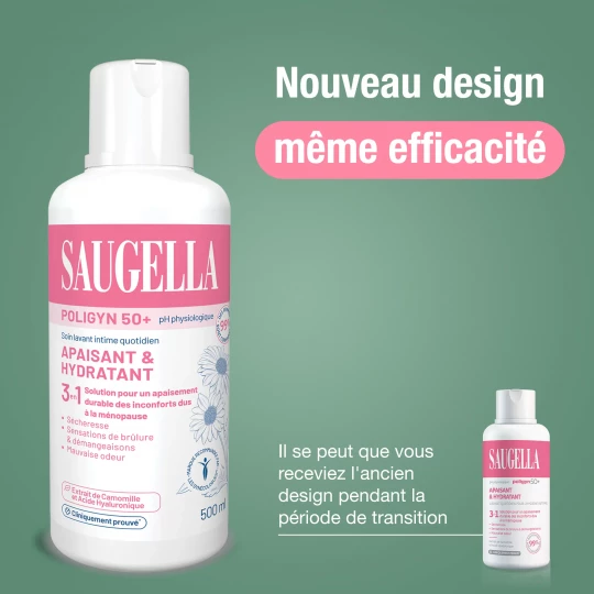 Saugella Poligyn 50+ Lavant Quotidien Intime 100 ml - image 9