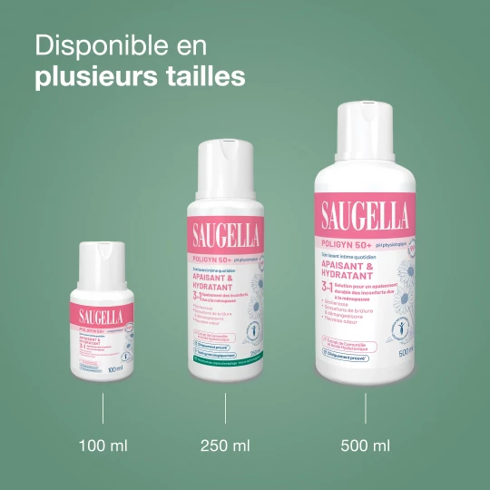 Saugella Poligyn 50+ Lavant Quotidien Intime 100 ml - image 11