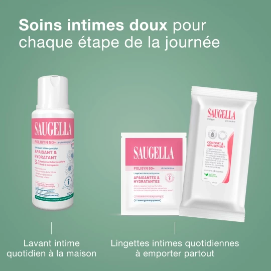 Saugella Poligyn 50+ Lavant Quotidien Intime 100 ml - image 12