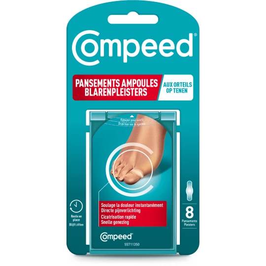 Compeed Pansements Ampoules Orteils x 8
