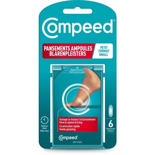 Compeed Pansements Ampoules Petit Format x 6