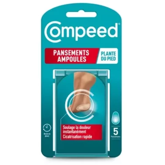 Compeed Pansements Ampoules Plante du Pied Sport x 5