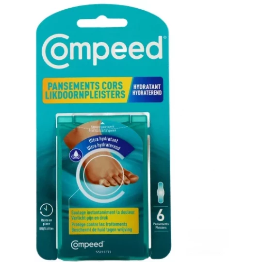 Compeed Pansements Cors Hydratant x 6