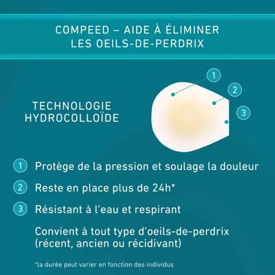 Compeed Oeils de Perdrix Pansements x 10 - image 2