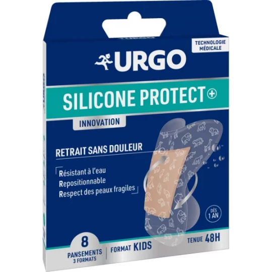 Urgo Silicone Protect+ Kids Pansements x 8