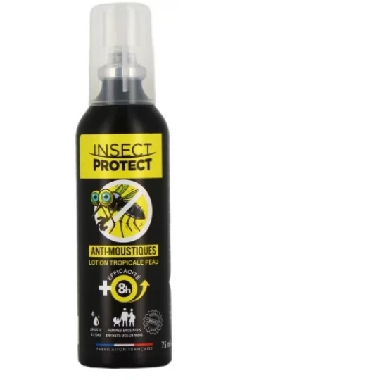 Insect Protect Anti-Moustiques Lotion Tropicale Peau