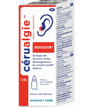 Cérualgie Douleur Gouttes Auriculaires 7 g