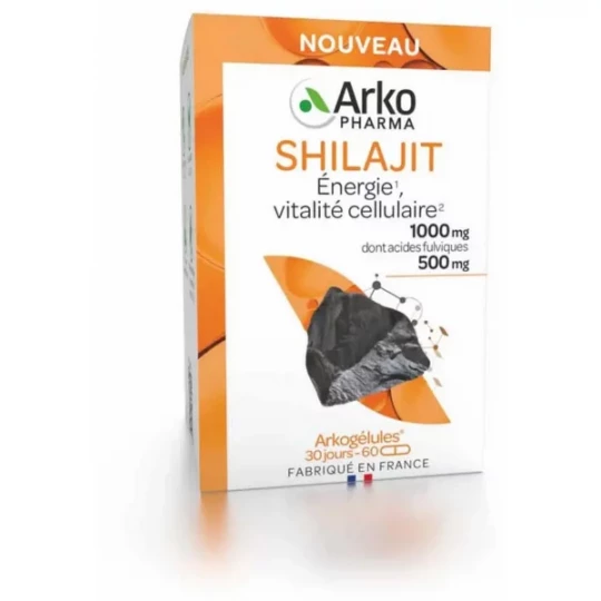 Arkopharma Arkogélules Shilajit Gélules x 60