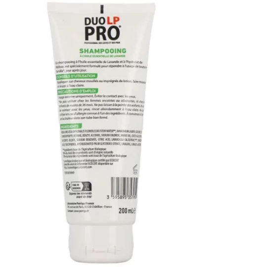 Duo LP Pro Shampooing Complément Anti-Poux Lavande Bio 200 ml - image 2
