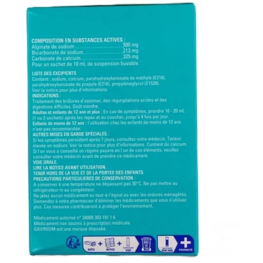 Gavinium Menthe Sachets - image 5