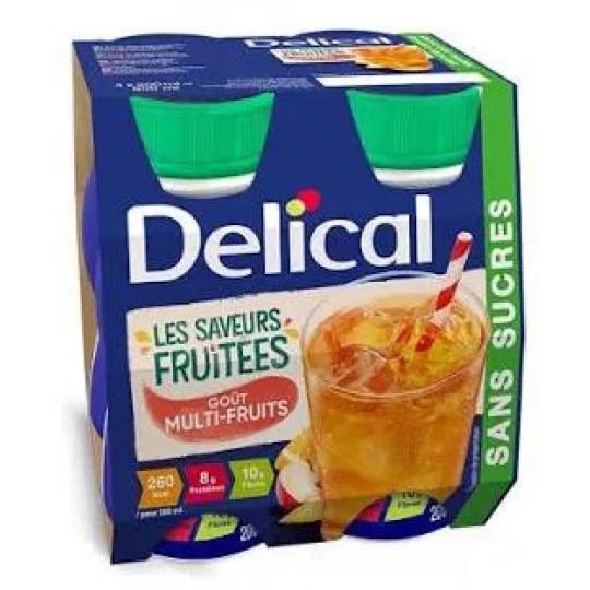 Delical Les Saveurs Fruitées Sans Sucres 4 x 200 ml - image 5