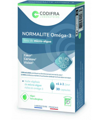 Normalite Oméga-3 Capsules x 30