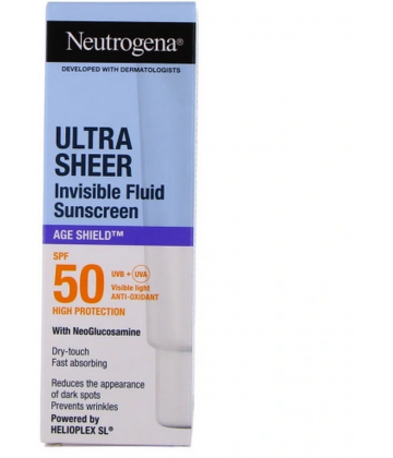 Neutrogena Ultra Sheer Fluide Invisible Solaire Age Shield SPF50 50 ml - image 2
