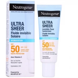 Neutrogena Ultra Sheer Fluide Invisible Solaire Hydratation SPF50 50 ml