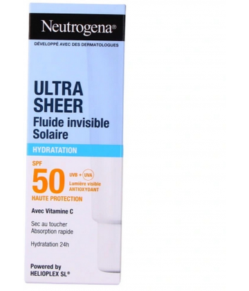 Neutrogena Ultra Sheer Fluide Invisible Solaire Hydratation SPF50 50 ml - image 2