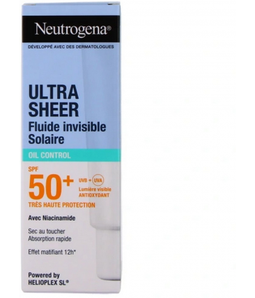 Neutrogena Ultra Sheer Fluide Invisible Solaire Oil Control SPF50+ 50 ml - image 2