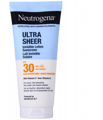 Neutrogena Ultra Sheer Lait Invisible Solaire SPF30 100 ml