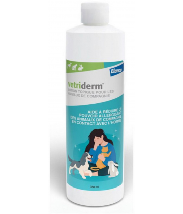 Vetriderm Lotion Topique Animaux de Compagnie 350 ml