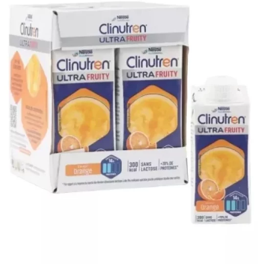 Clinutren Ultra Fruity 4 x 200 ml