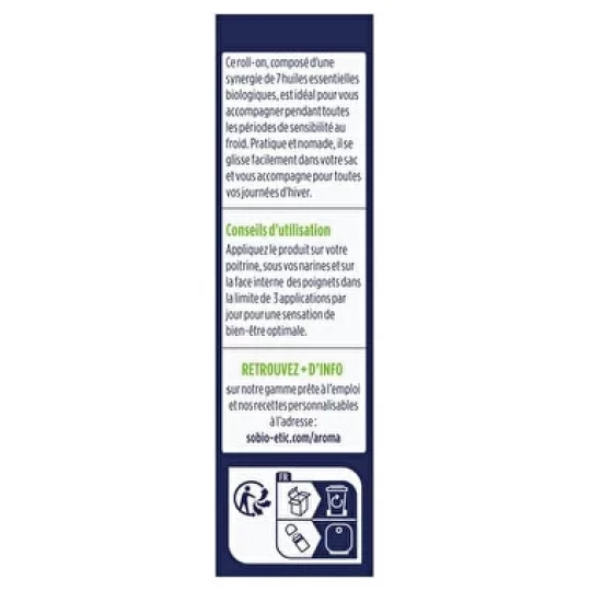 Léa Nature SO BIO étic Aroma SOS Spécial Hiver Roll-On Bio 5 ml - image 2