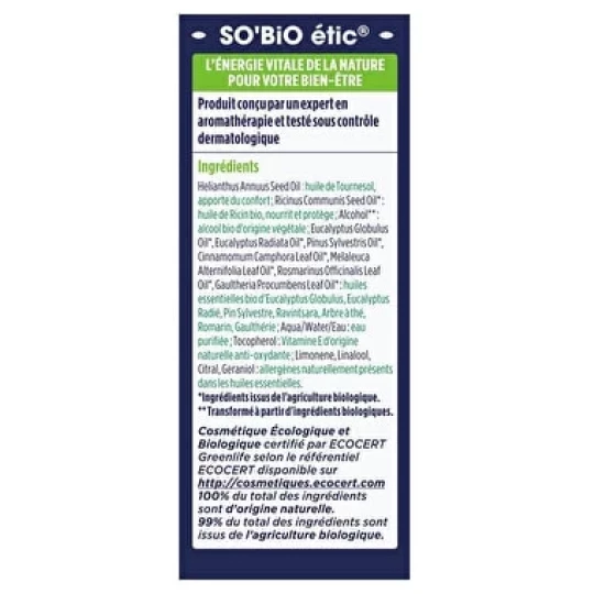 Léa Nature SO BIO étic Aroma SOS Spécial Hiver Roll-On Bio 5 ml - image 4