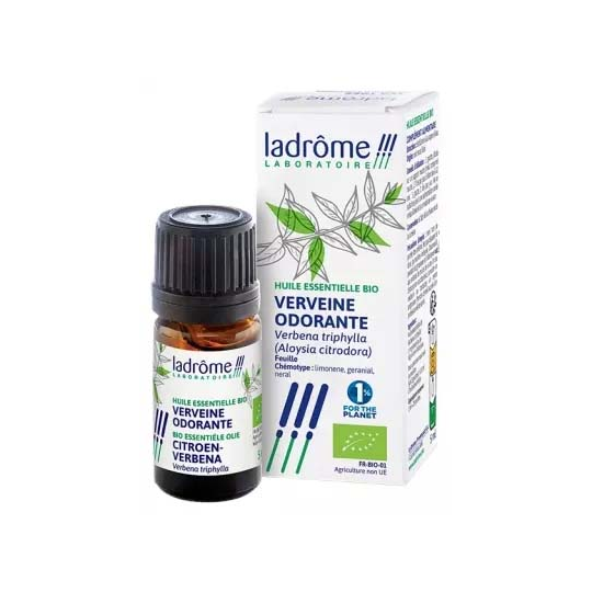Ladrôme Huile Essentielle Verveine Ordorante (Aloysia Citrodora) Bio 5 ml