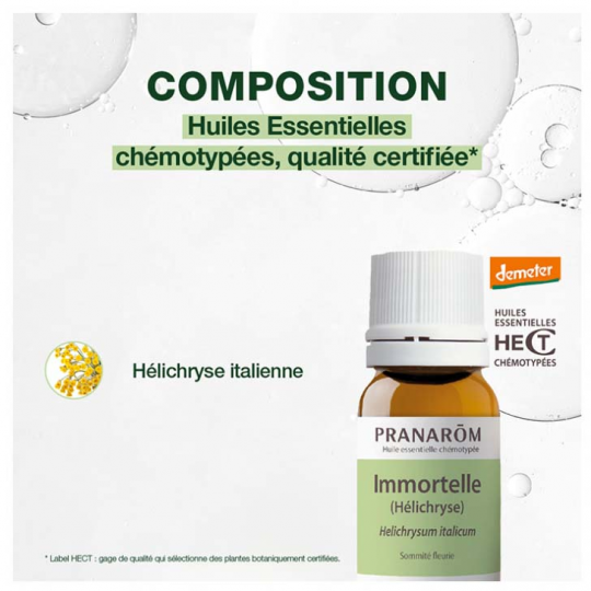 Pranarôm Huile Essentielle Immortelle Hélichryse Italienne (Helichrysum italicum) Bio 2 ml - image 4