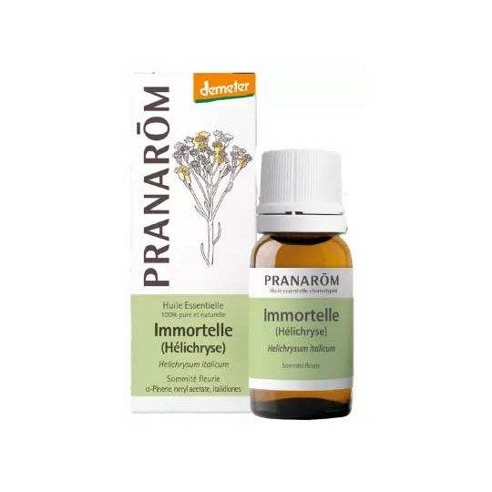 Pranarôm Huile Essentielle Immortelle Hélichryse Italienne (Helichrysum italicum) Bio 2 ml
