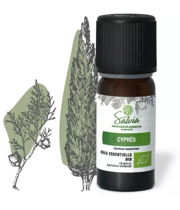 Salvia Nutrition Huile Essentielle Cyprès Bio 10 ml - image 2