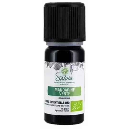 Salvia Nutrition Huile Essentielle Mandarine Verte Bio 10 ml