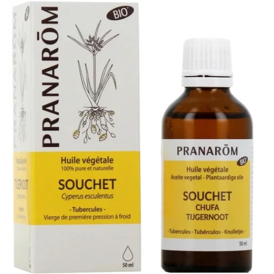 Pranarôm Huile Végétale Souchet Bio 50 ml
