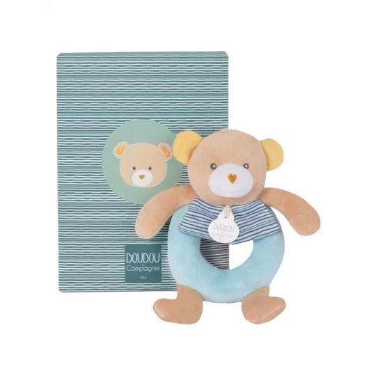 Doudou et Compagnie Maé l'Ours Doudou Hochet
