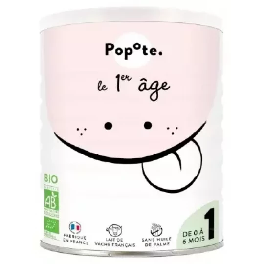 Popote Le 1er Âge de 0 à 6 Mois Bio 400 g