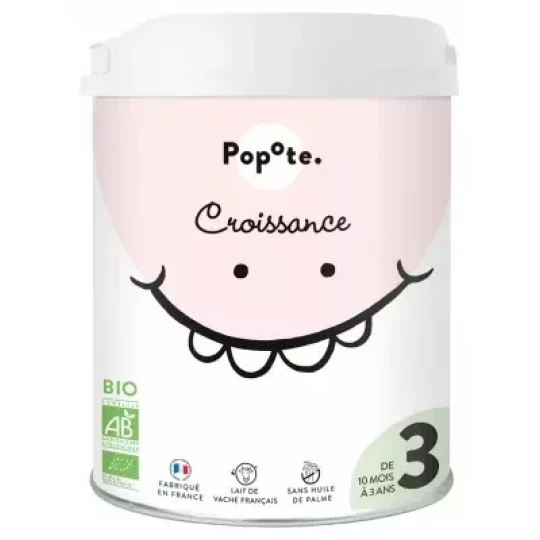 Popote Croissance de 10 Mois à 3 Ans Bio 800 g
