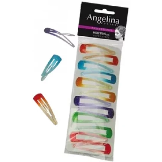 Mezzo Barrettes multicolor pailletées x12