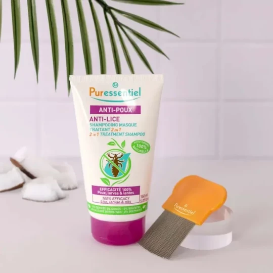 Puressentiel Anti-Poux Shampoing Masque Traitant 2 en 1 2 x 150 ml - image 3