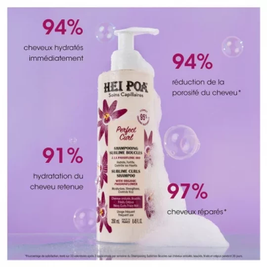 Hei Poa Perfect Curl Shampoing Sublimes Boucles 250 ml - image 4