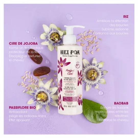 Hei Poa Perfect Curl Crème-en-Soin Nutri Boucles 250 ml - image 2