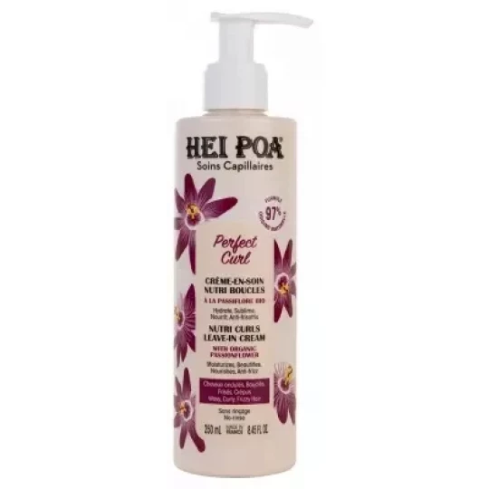 Hei Poa Perfect Curl Crème-en-Soin Nutri Boucles 250 ml