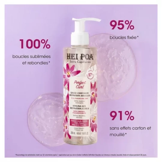 Hei Poa Perfect Curl Gelée Coiffante Définition Boucles 250 ml - image 4