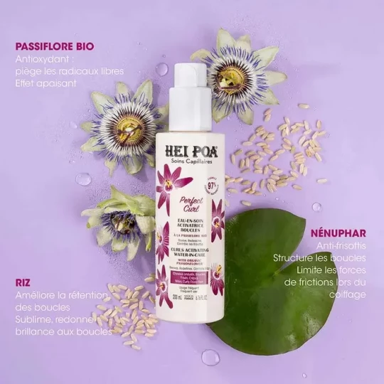 Hei Poa Perfect Curl Eau-en-Soin Activatrice Boucles 200 ml - image 2